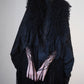 Mantón Jacket - Black Wool