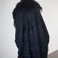 Mantón Jacket - Black Wool