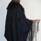 Mantón Jacket - Black Wool