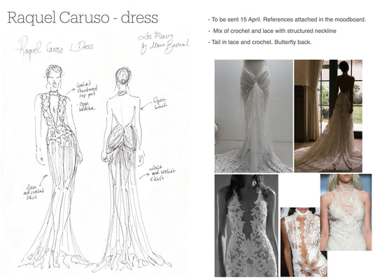 Custom Raquel dress