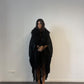 Mantón Jacket - Black Wool