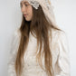 Lace and crochet headpiece